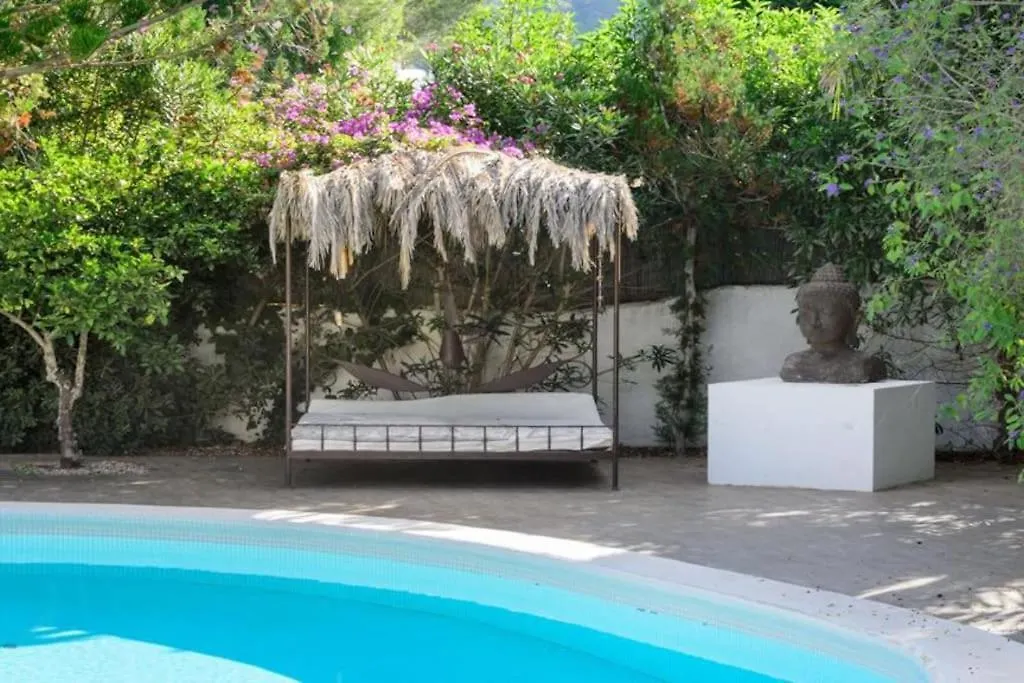 Stylish Ibiza Villa Near Beaches Private Pool & Lush Garden Cala Llonga  Spain
